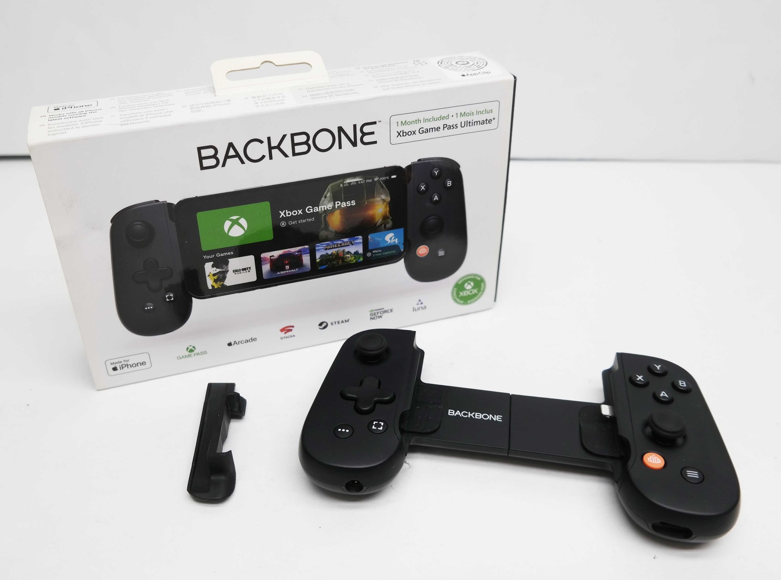 Backbone One BB-02-B-X Mobile Gaming Controller for iPhone - Black