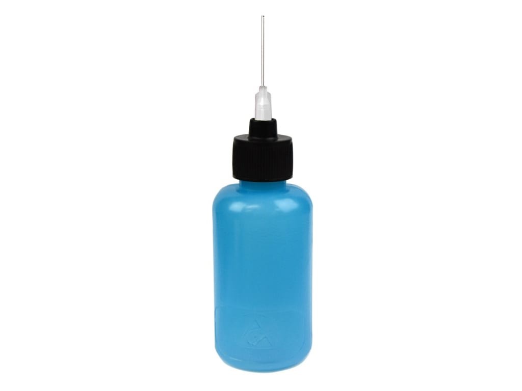 Menda 35563 - durAstatic dissipative blue flux dispenser w/26 ga needle, 2 oz