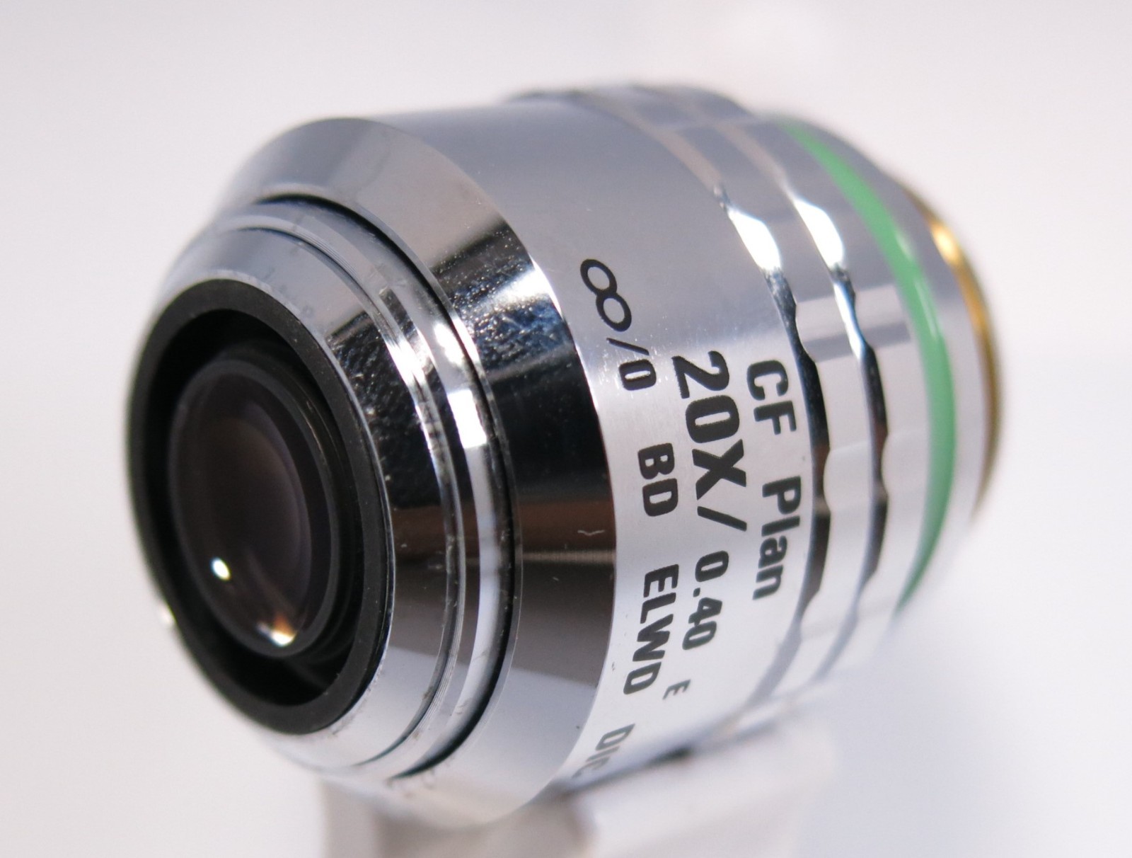 Nikon CF Plan 20x 0.40 E ∞/0 BD ELWD DIC Microscope Objective