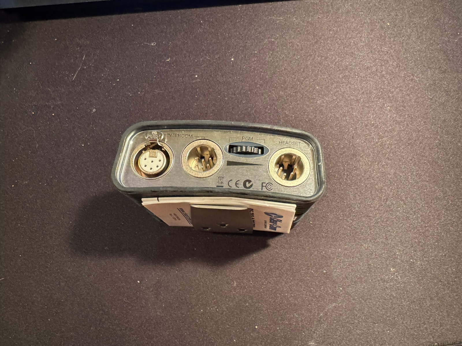 Brand New! Clear-Com RS-702 2-Channel Beltpack