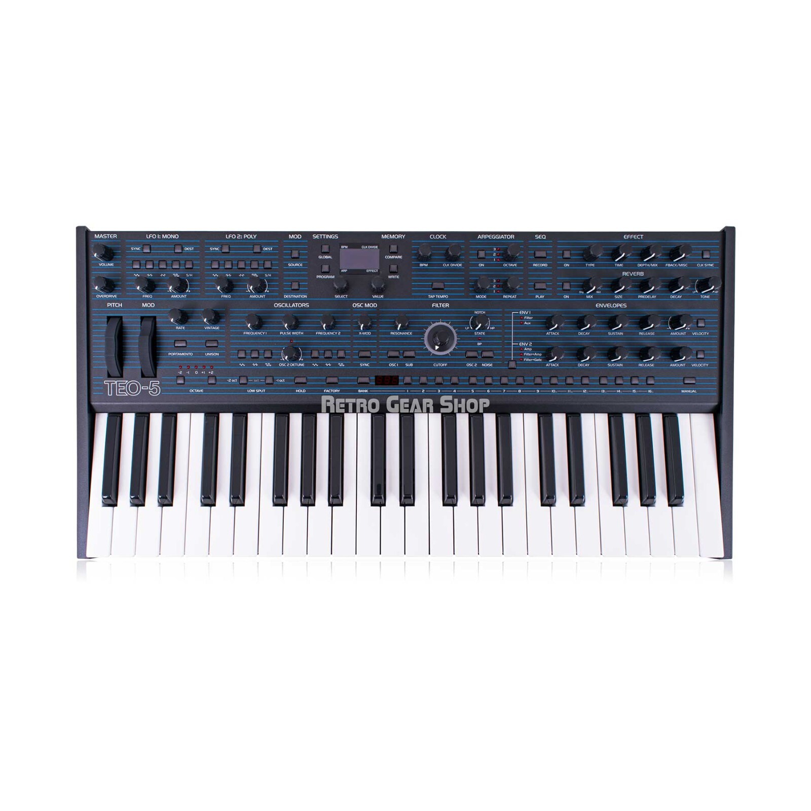 Oberheim TEO-5 Analog Keyboard Synthesizer TEO5 Pre-order