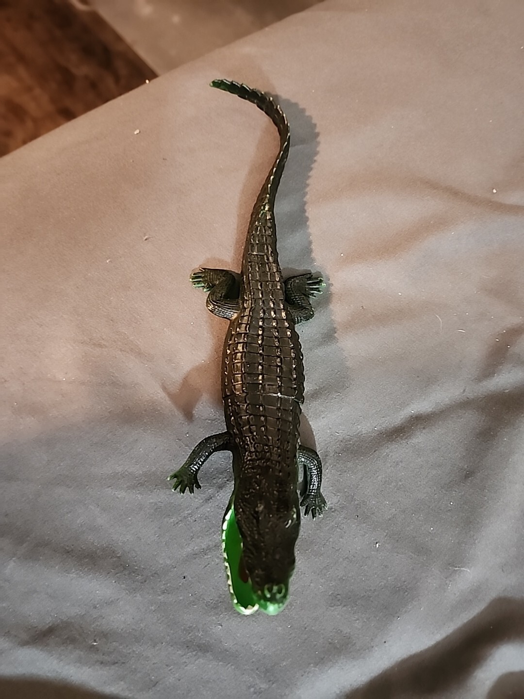 Plastic Crocodile Figure