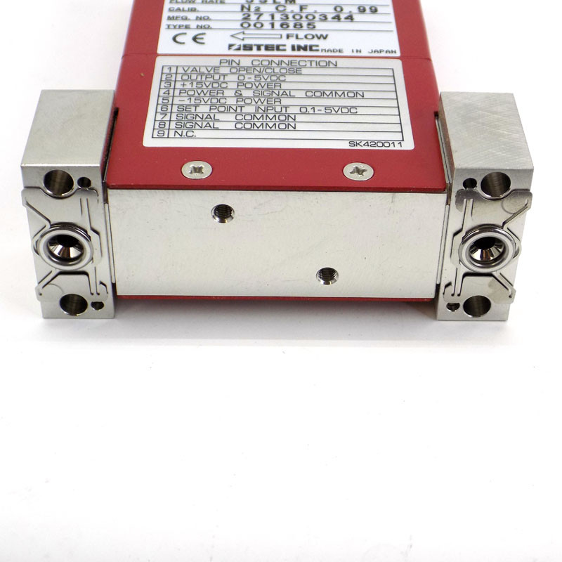 Stec SEC-7340M Mass Flow Controller MFC w/opt 792A, 5 SLM, NO (Nitric Oxide) Gas