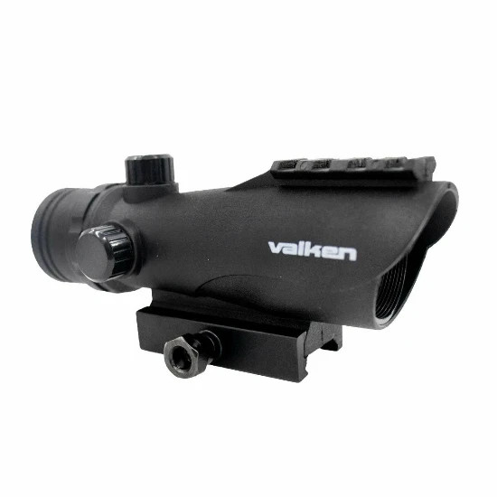 New Valken Red Dot Reflex Sight Site Optic - Black w Mount RDA30