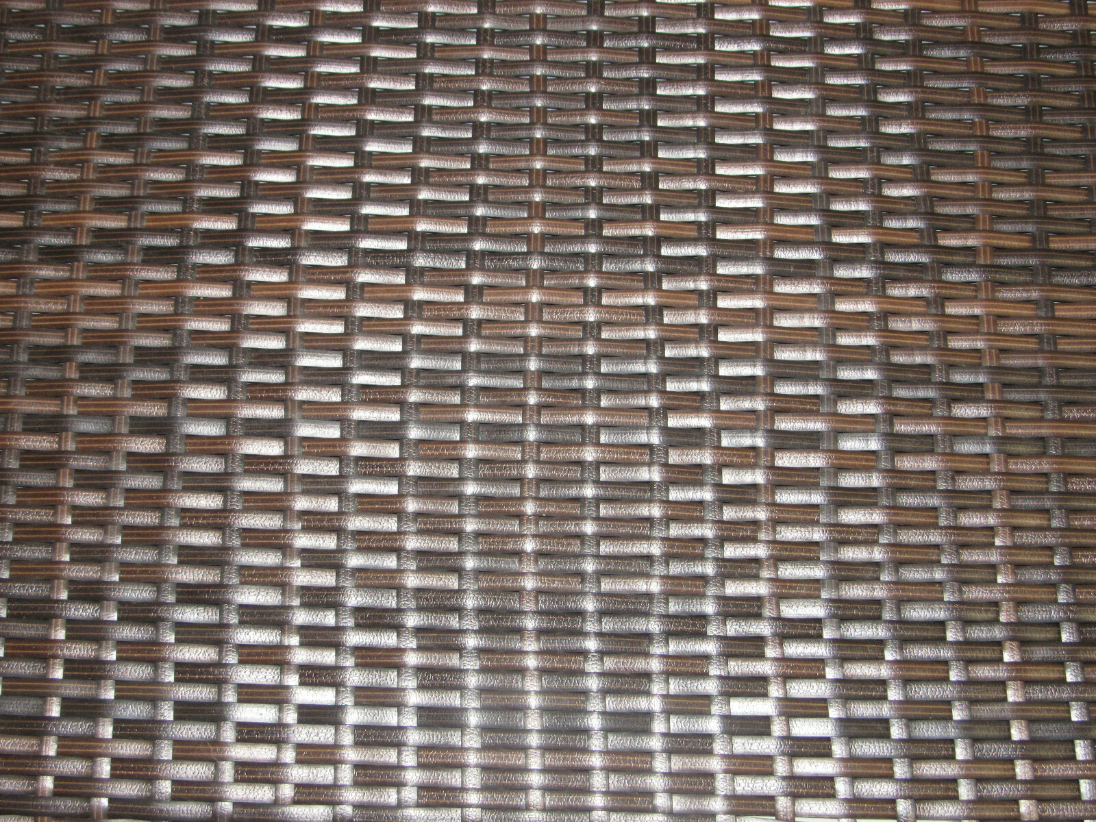 New Wicker Bench KD - Brown