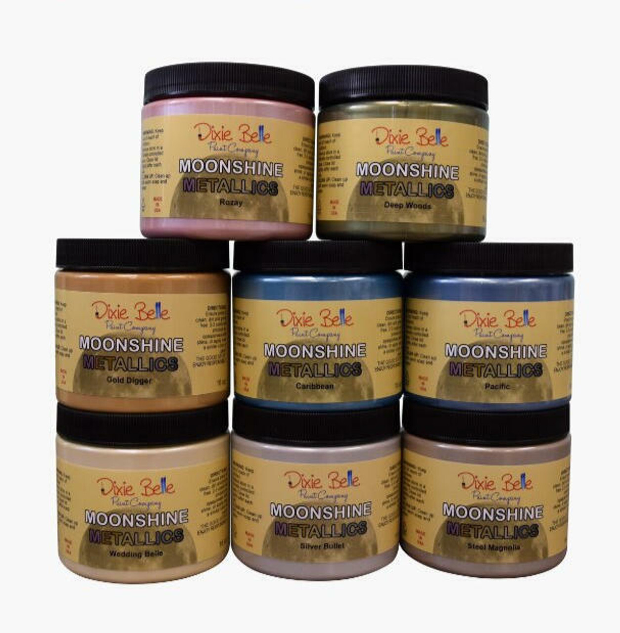 Dixie Belle MOONSHINE METALLICS-NEW PRODUCT-LOVE THE COLORS :)