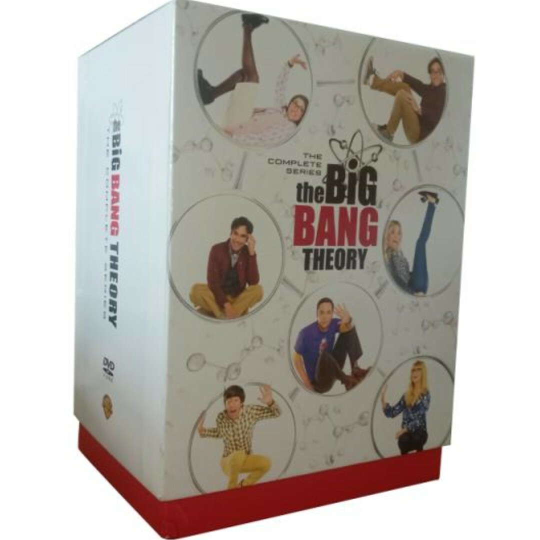 THE BIG BANG THEORY COMPLETE SERIES SEASONS 1-12 DVD DISC BOX SET