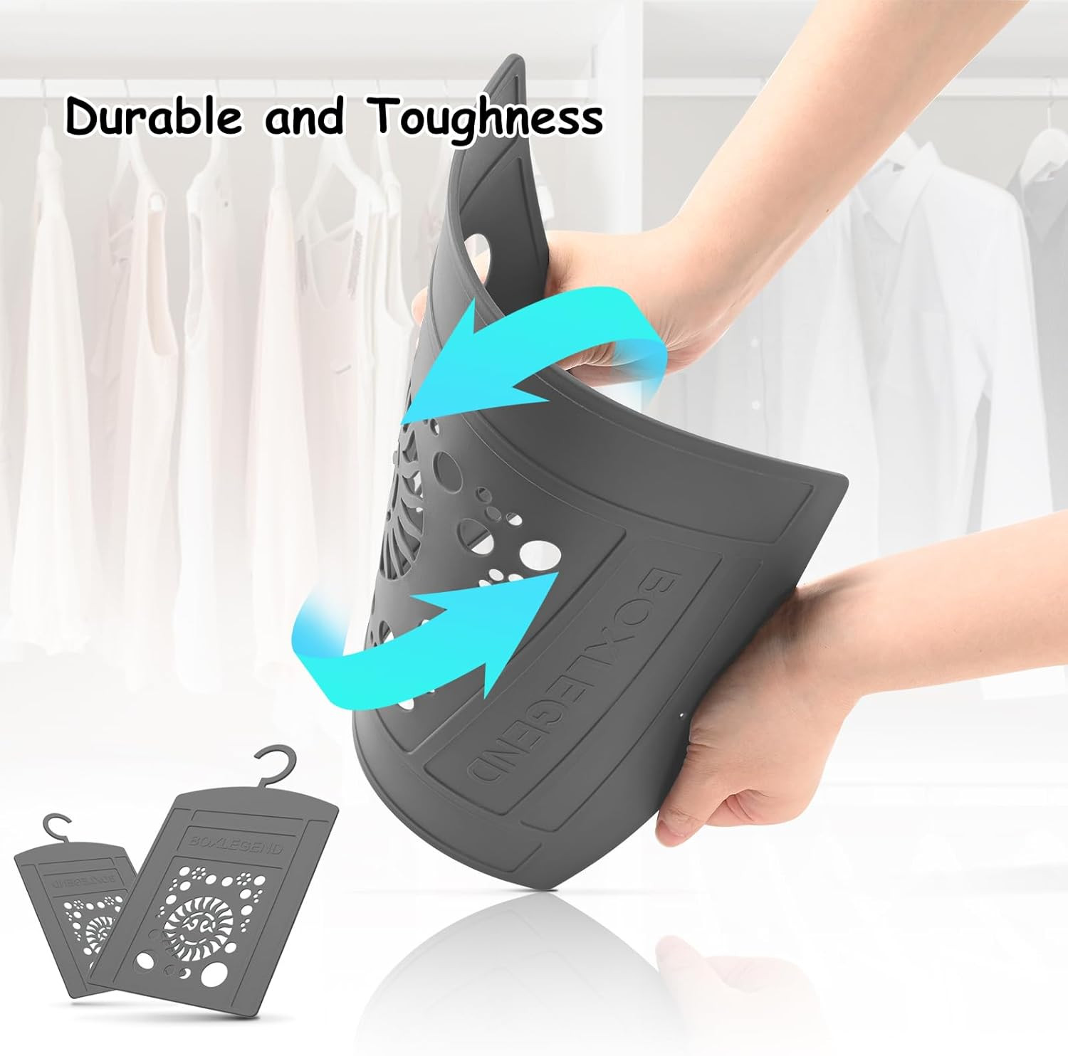 Shirt Folder Board, 14.18 x 8.67x 0.14 Inches, Non-Foldable Laundry Folder Cloth