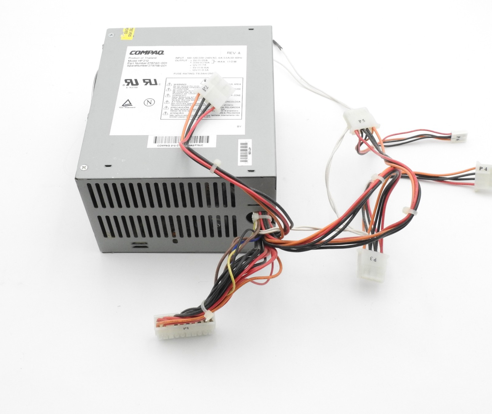 VINTAGE COMPAQ  DESKPRO 2000 DESKTOP POWER SUPPLY 278740-001 TESTED GRADE A