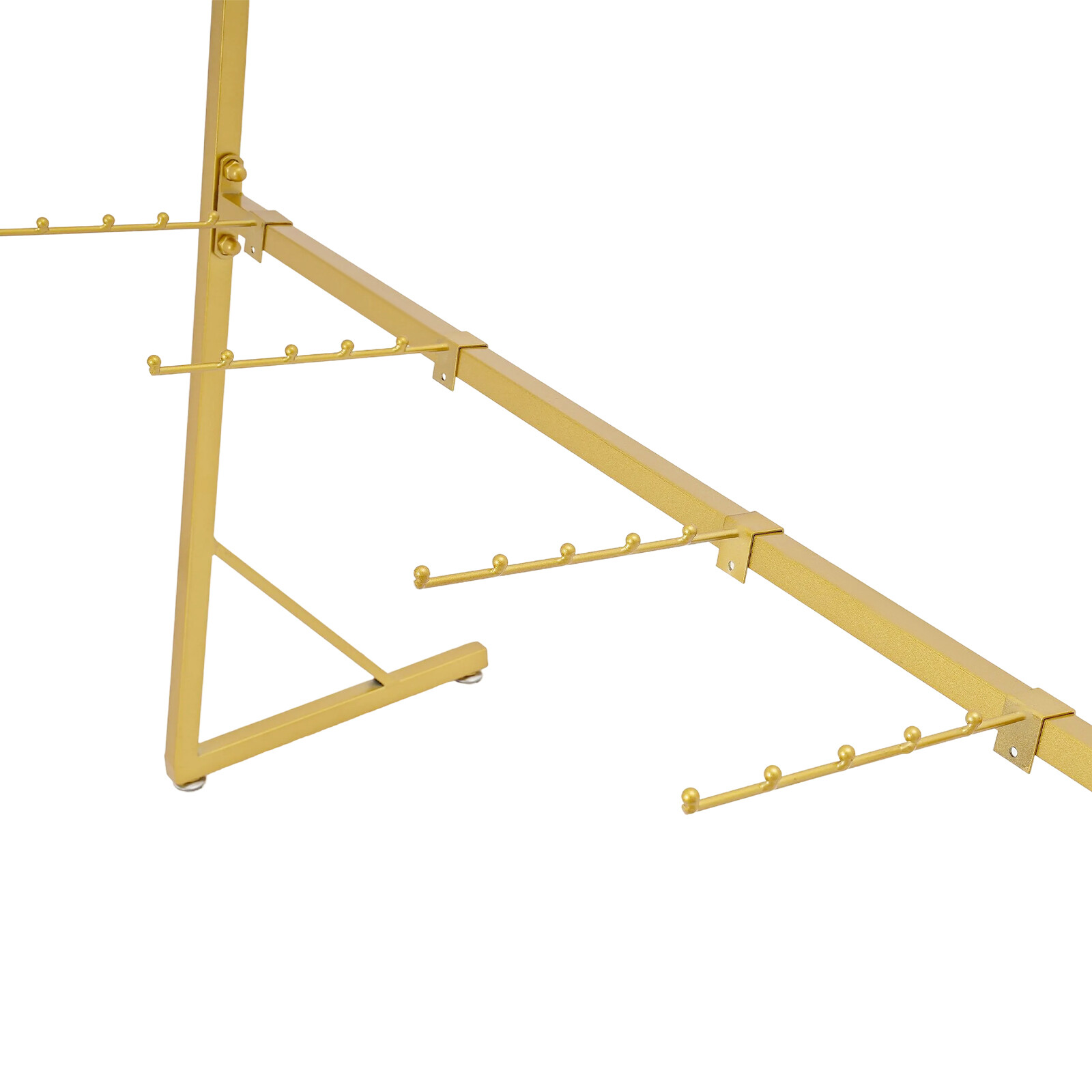 Lingerie Stand Shelves, Bra Gold Rack, Carbon Steel Underwear Display Stands