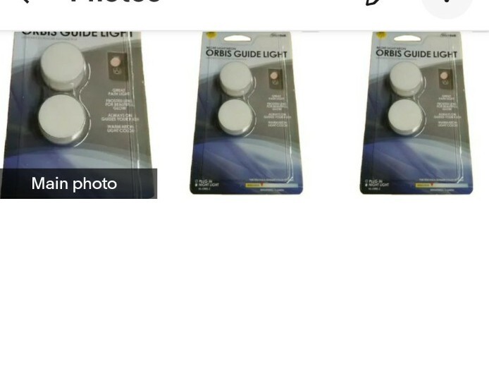 3 Pack Neon Night Light Continuous On  Orbis Guide Lights Great for bathrooms