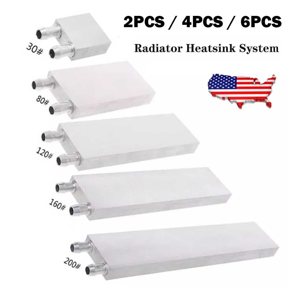 Wholesale Aluminum Water Liquid Cooler Block Heatsink For Computer CPU Radiator