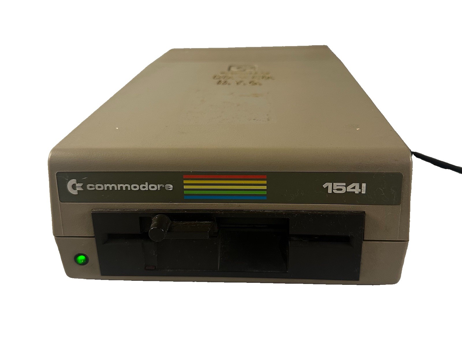 Commodore 1541 5.25in Single Floppy Disk Drive, Serial Interface Beige Powers On