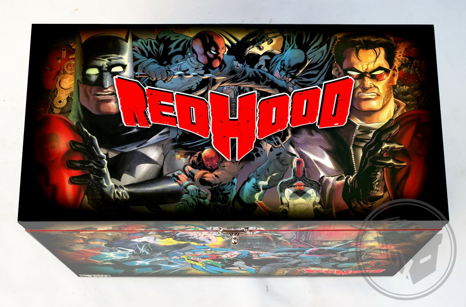 Red Hood - Large Comic Book Hard Box Chest MDF