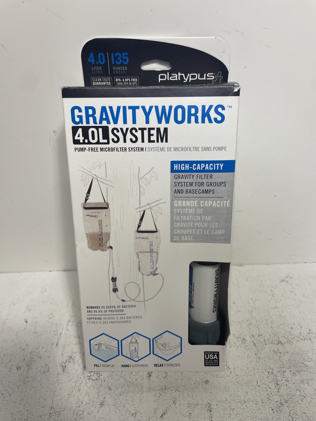 Platypus GravityWorks 4.0L Water Filter System