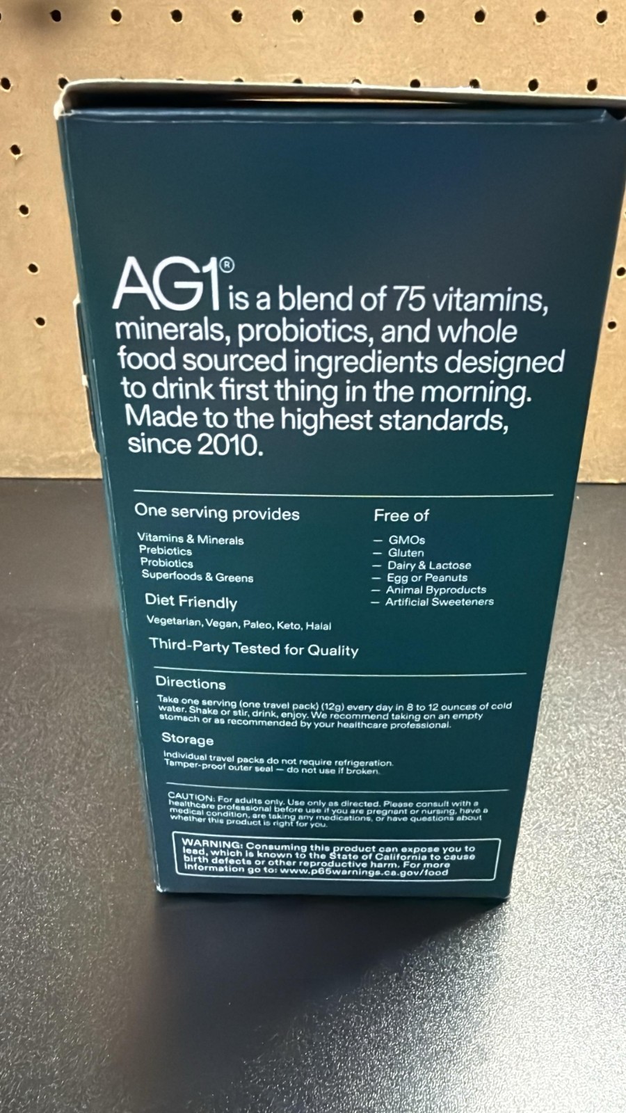 AG1 Original Formula Greens Powder Supplement - OPEN BOX! - EXP 02/26!!!