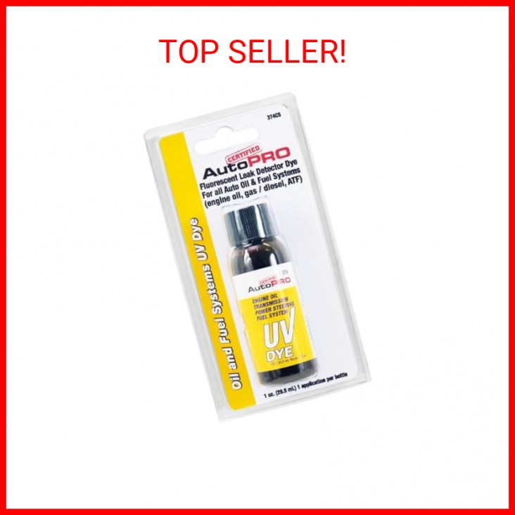 InterDynamics Certified Auto Pro Oil and Fuel System UV Dye Leak Detection for C