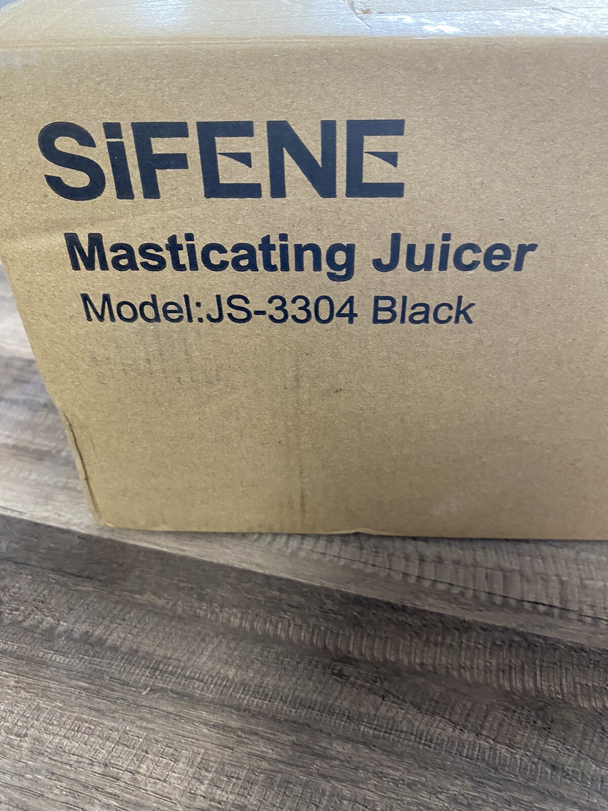 SiFENE Masticating Juicer Dual Mouth - Black JA-3304 New Open Box/ae