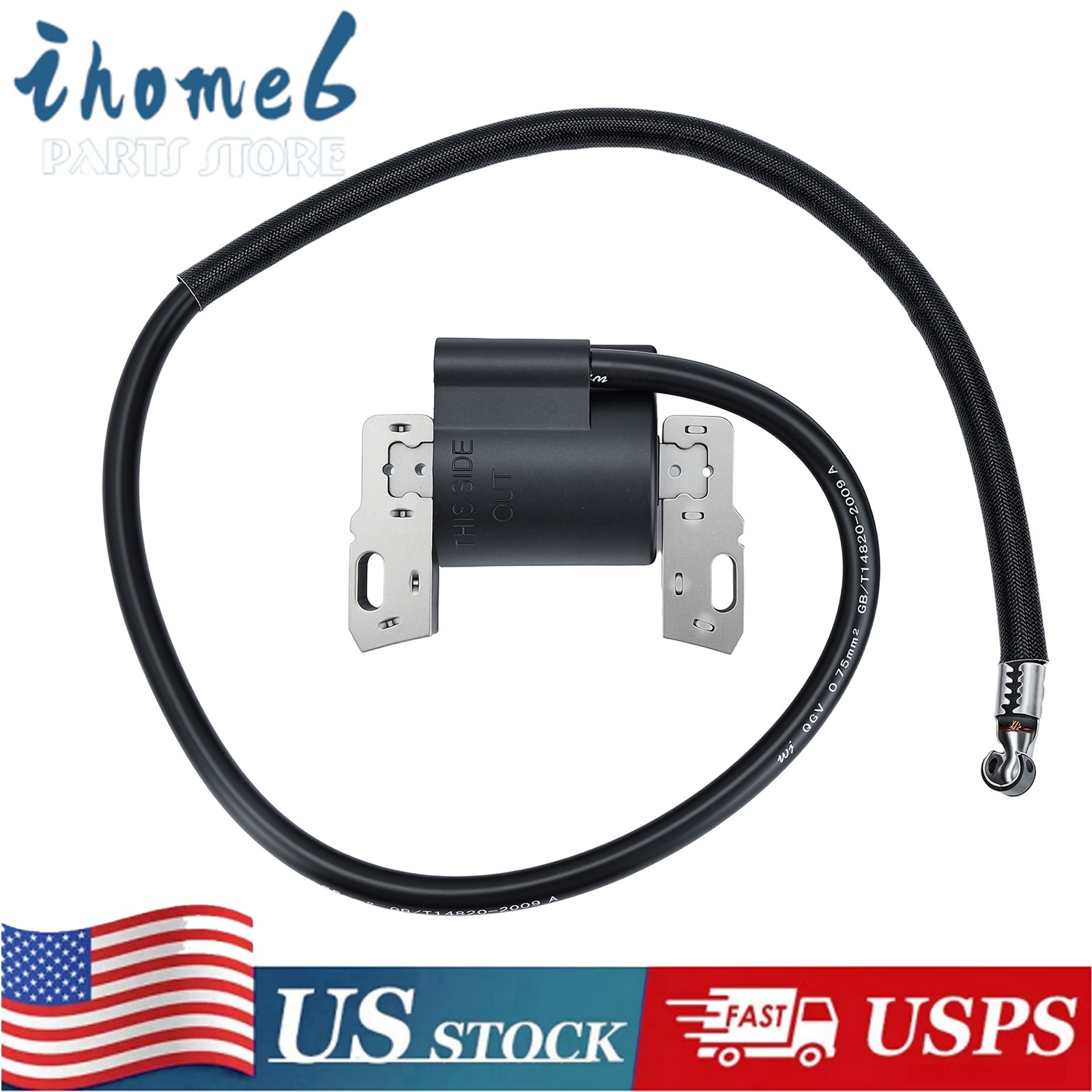 Ignition Coil Fits Briggs and Stratton 398811 7-16 HP vertical horizontal single