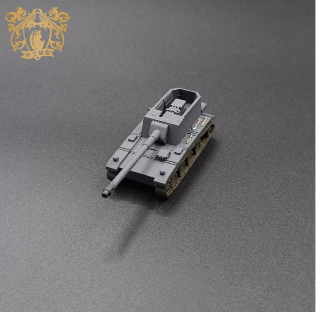 3D Printed 1/144 German Emir tank destroyer Finished Product