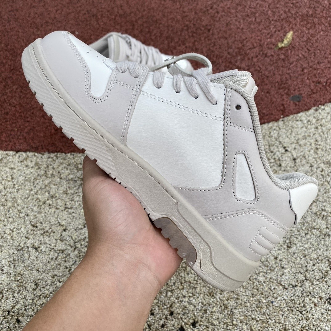 OFF-WHITE Out of Office Low "White Light Grey"