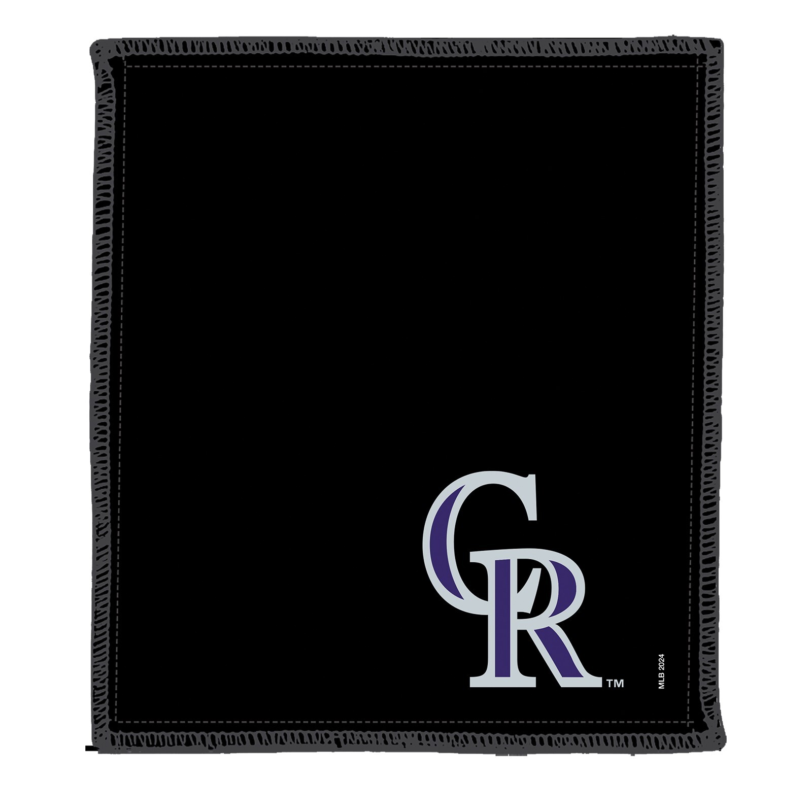 KR Strikeforce MLB Colorado Rockies Bowling Shammy Leather Oil Removing Pad