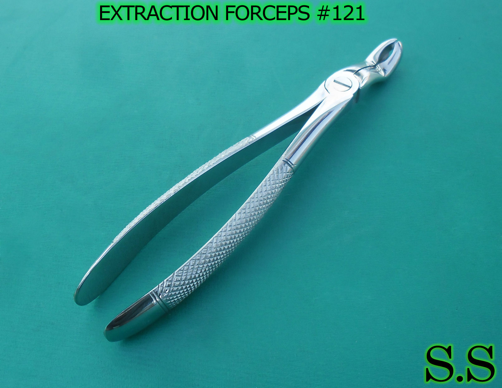 O.R PREMIUM GRADE DENTAL EXTRACTING EXTRACTION FORCEPS FOR UPPER WISDOM #121