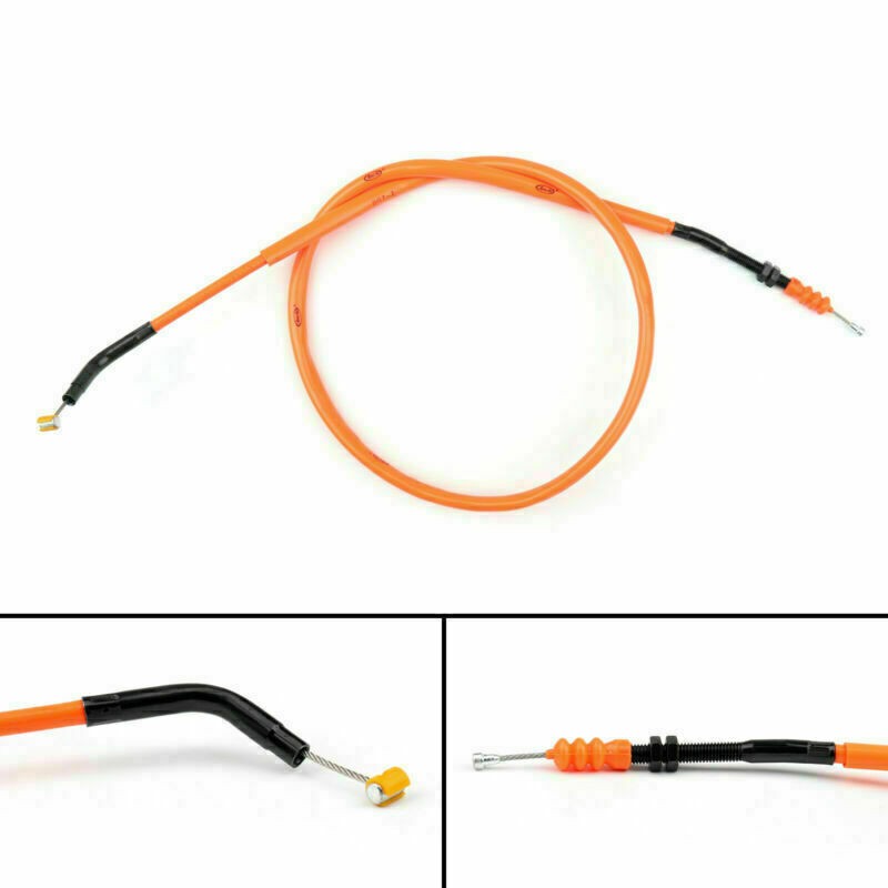 Clutch Cable Steel Wire Replacement For Kawasaki Z1000 2010-2013 Orange US