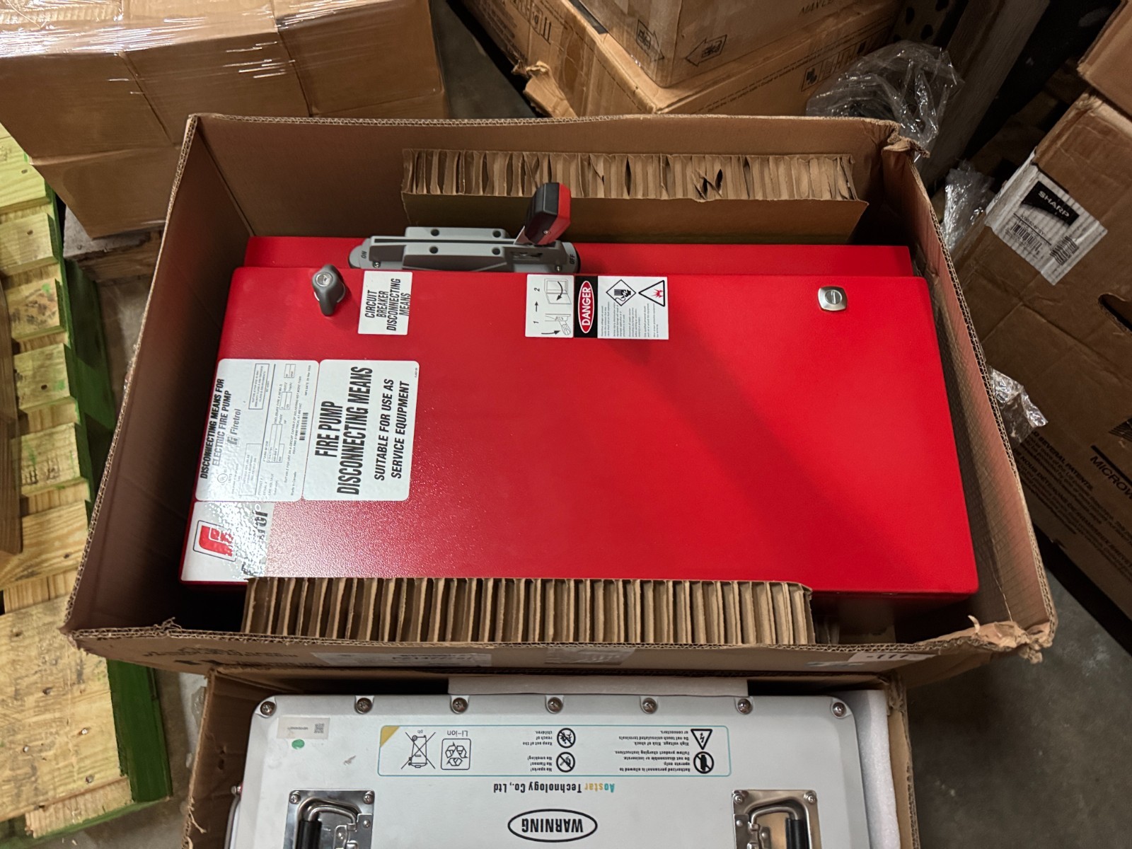 firetrol FTA990-M125B Fire Pump Controller Disconnect 125HP 3PH