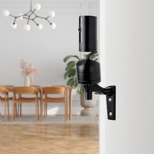 2 Pack Adjustable Wall Mount Compatible with Ring Pan-Tilt Indoor Camera Black