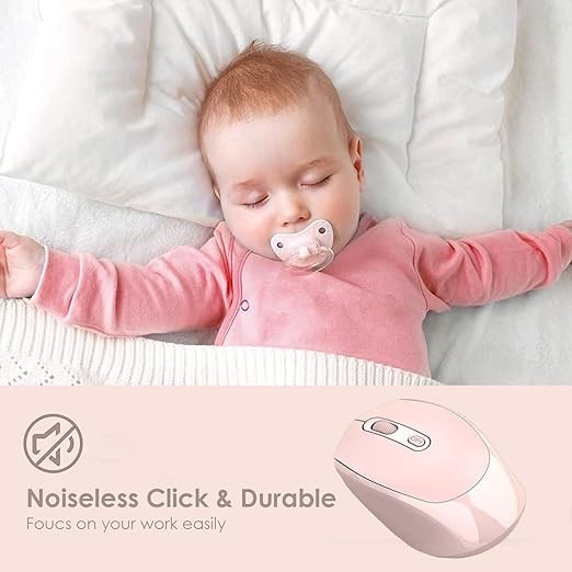 Wireless Bluetooth Mouse - Pink