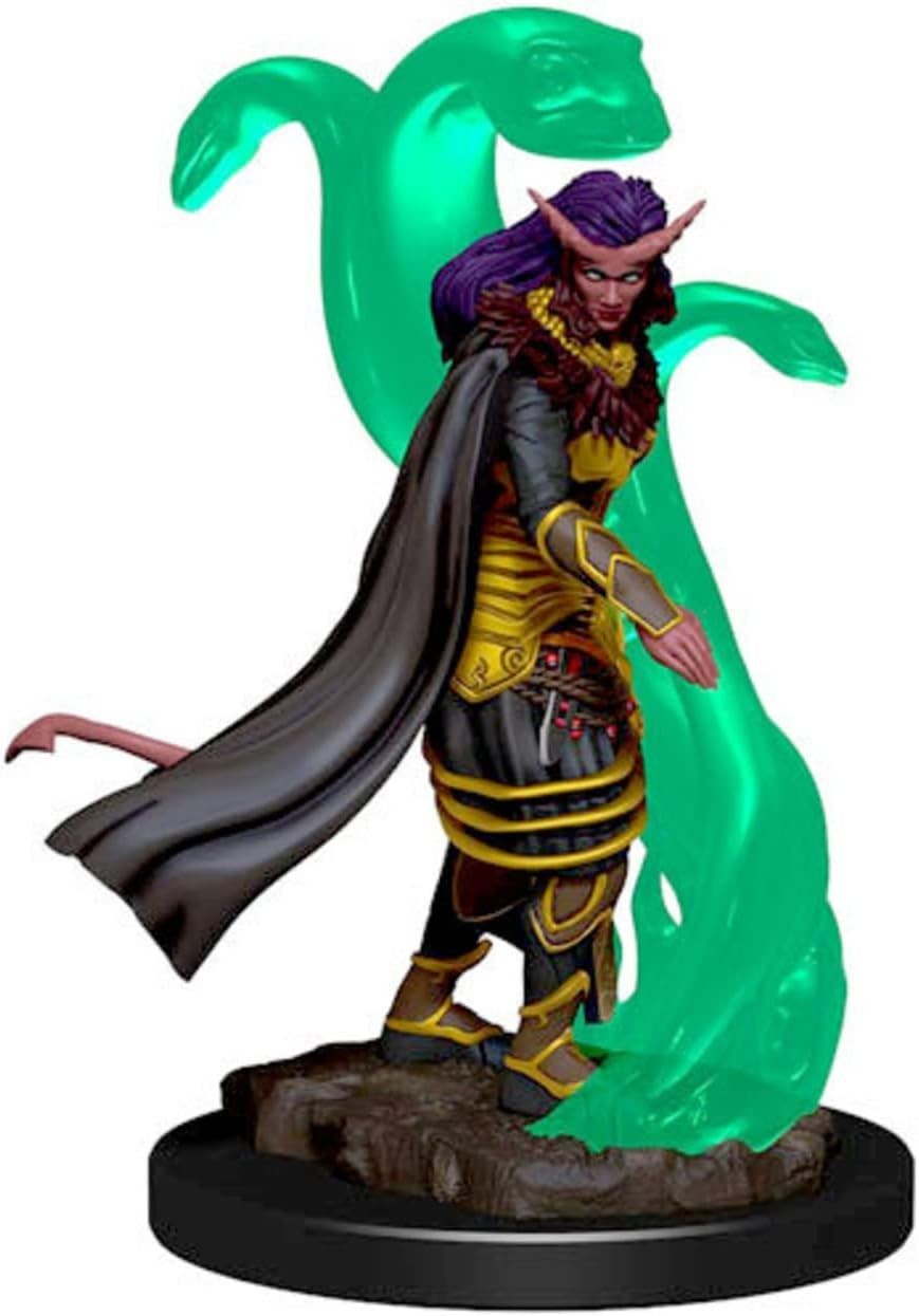 Female Tiefling Sorcerer Premium D&D Miniature Dungeons Dragons wizard druid