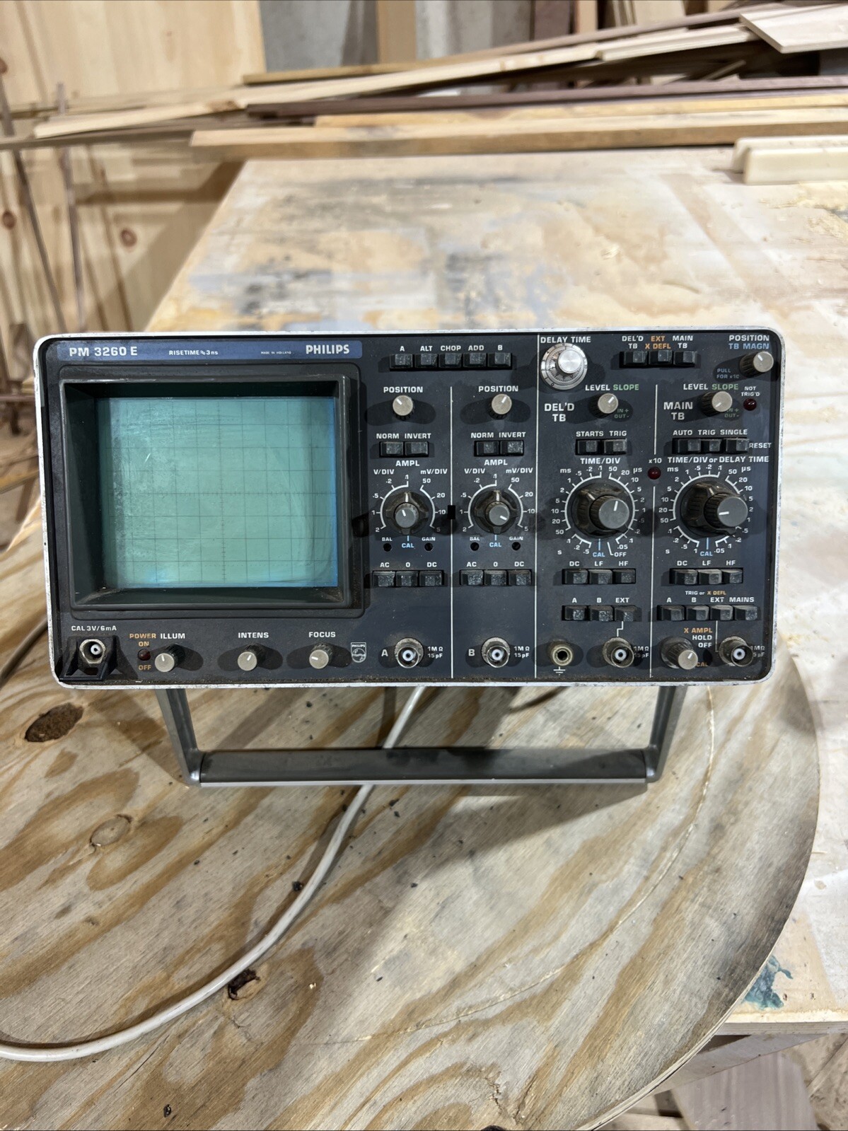 PHILIPS PM 3260 E OSCILLOSCOPE Non Working