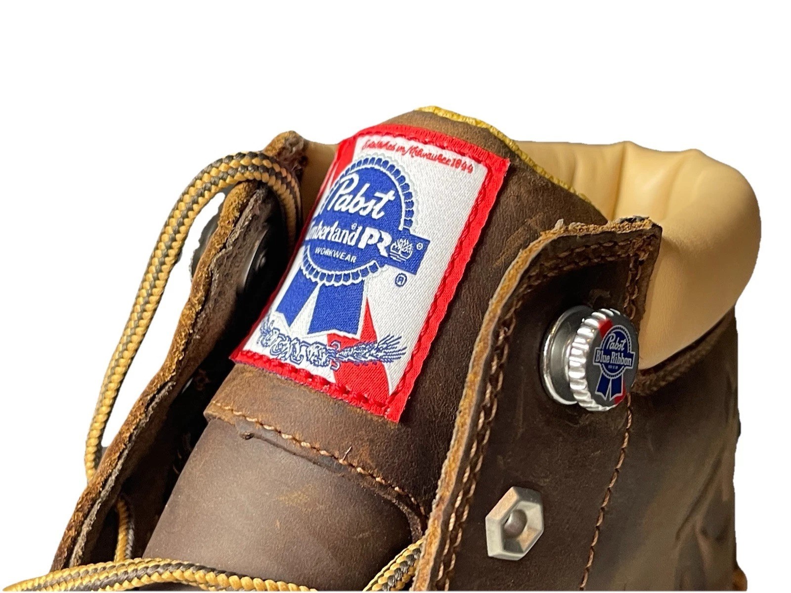 Timberland PRO Men's 6" PBR Pabst Gridworks Soft Toe Waterproof Boot New in Box