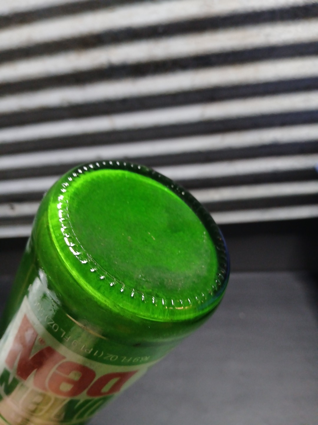 Mountain Dew Bottle Half Liter Glass Bottle Very Nice Condition