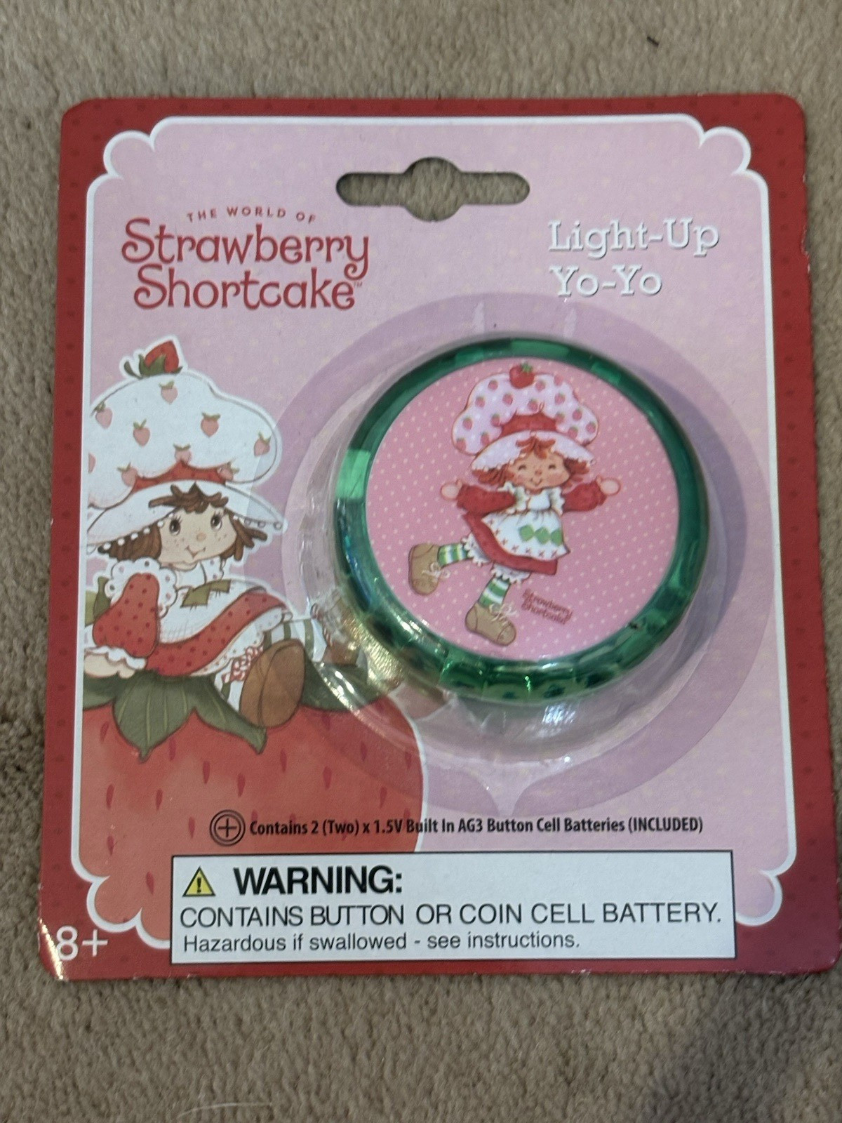 NEW, Strawberry Shortcake Light Up Yo-Yo