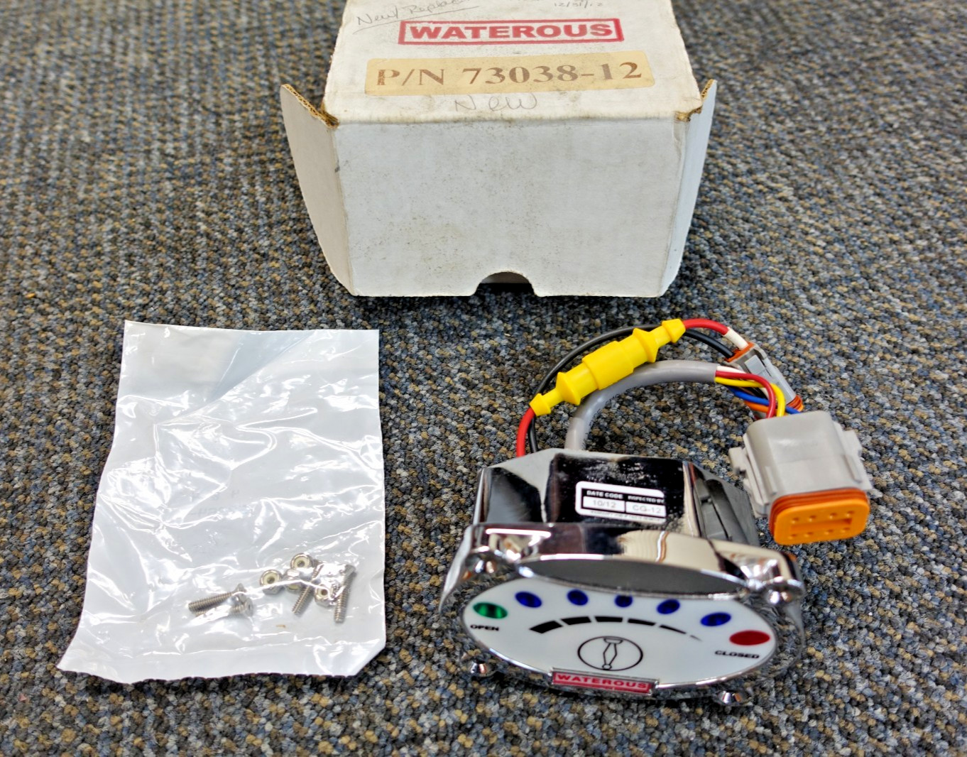 Waterous Electric Valve Position Indicator Fire Truck