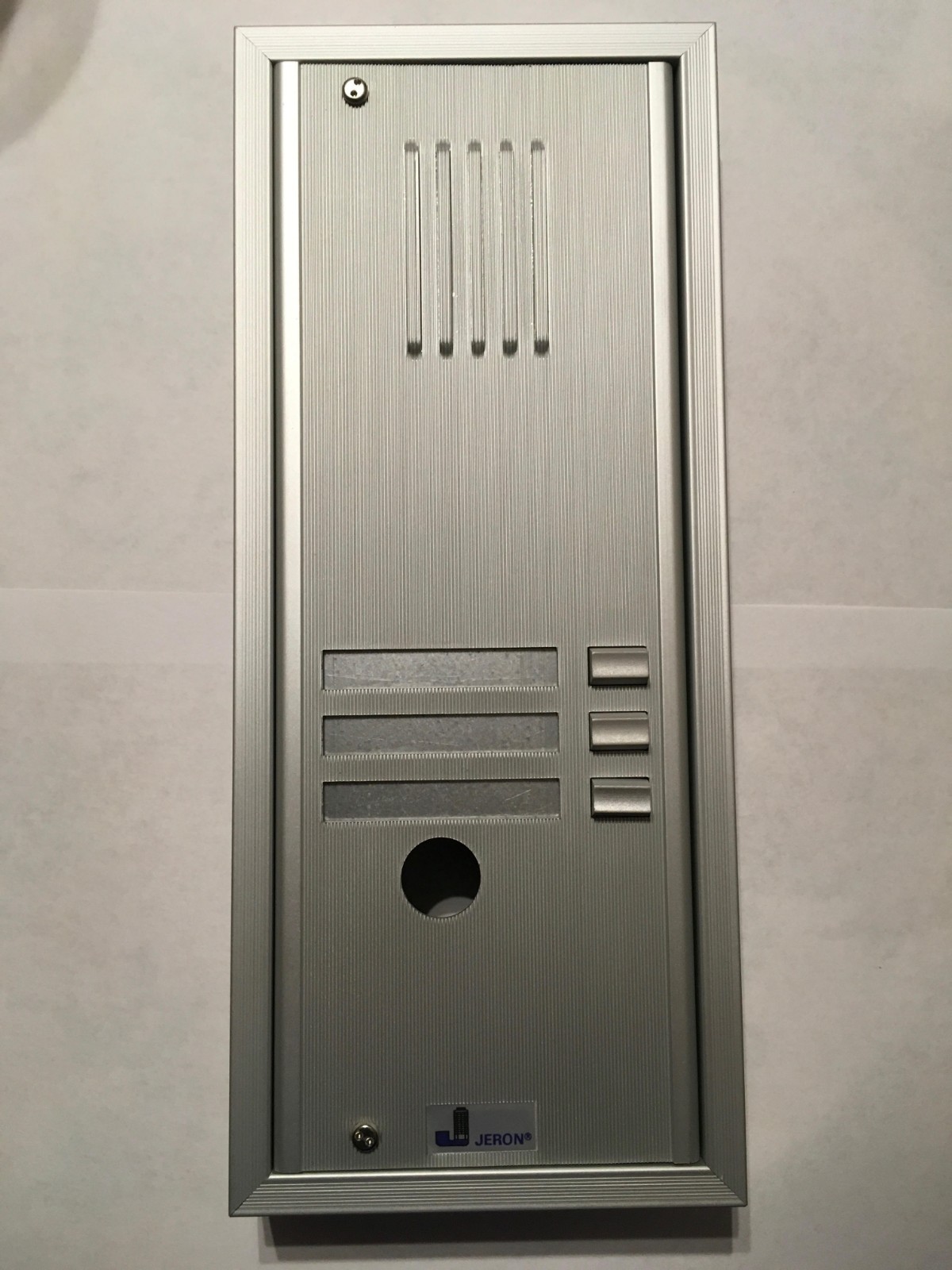 Jeron Entrance Panel 2-7 Buttons W/ Postal & No Frame/Flush Mount/Surface Mount