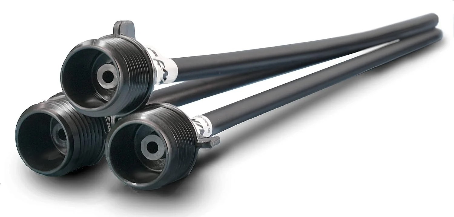 (3) Rain Bird MPTRISERS Drip Irrigation 1/4" PolyFlex Riser 12" Male Thread 1/2"