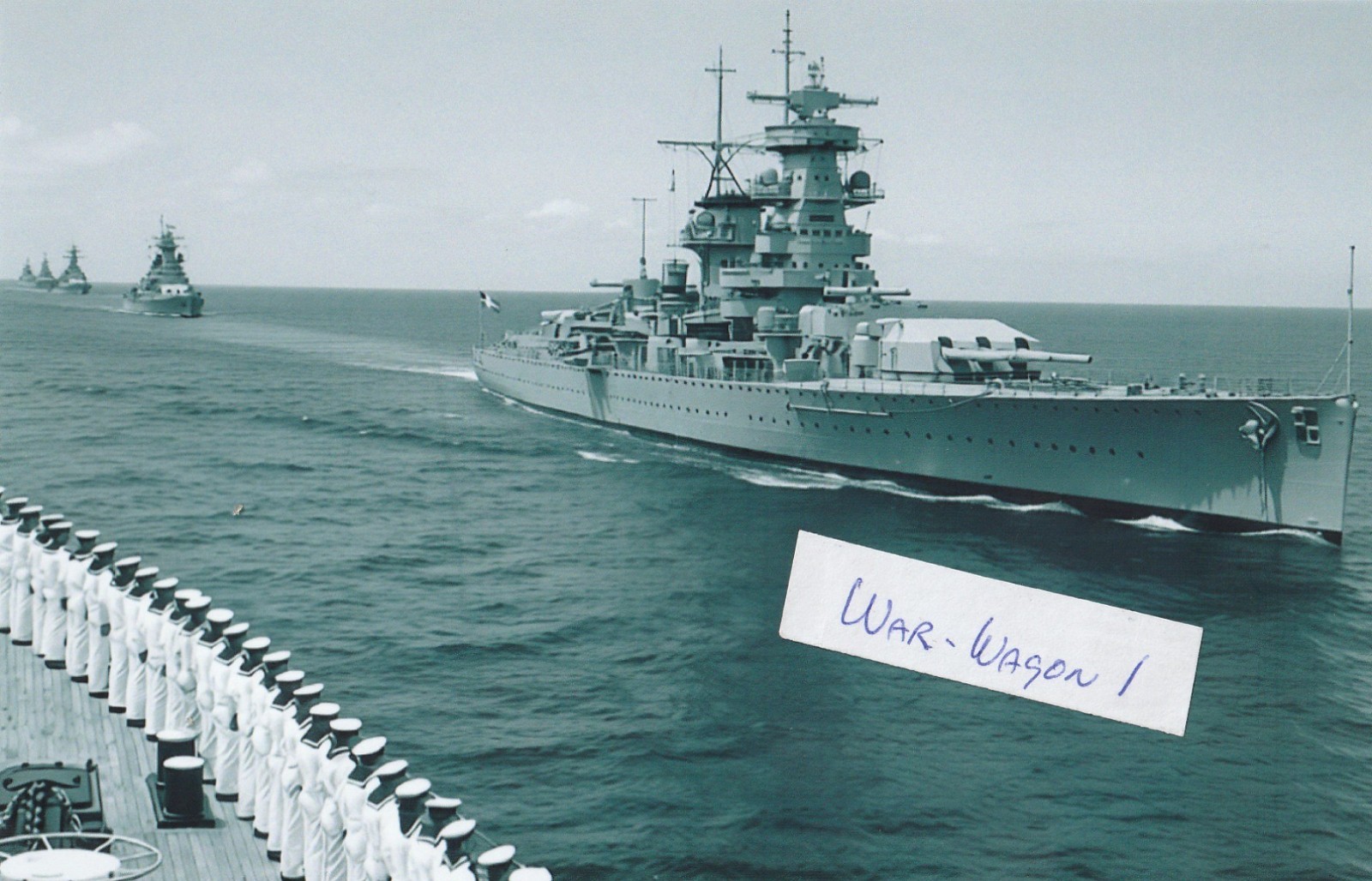 WW II German Photo  ----  Admiral Graf Spee..