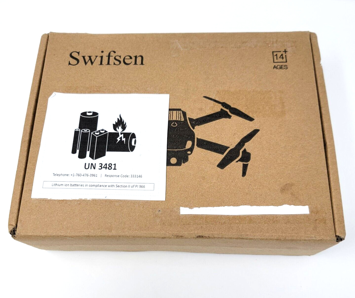 Swifsen Mini Drone w/ Camera 1080P HD FPV Camera Remote Control OPEN BOX