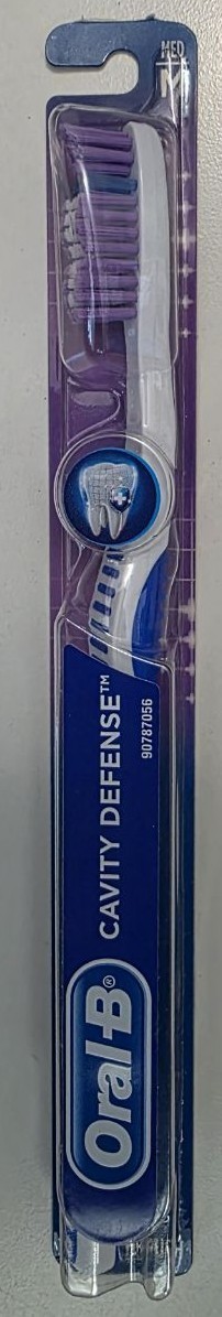 Oral B Cavity Defense Medium Toothbrush