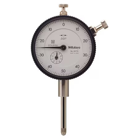 Mitutoyo 2417A Dial Indicator, 0 To 1 In, 0-50-0
