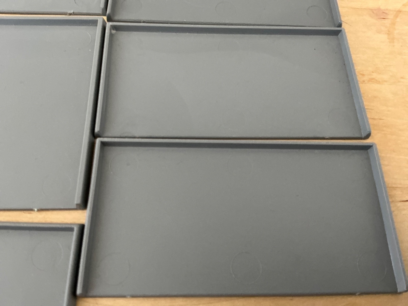 Warhammer movement trays ( 5 10by8 )( 4 10by5)