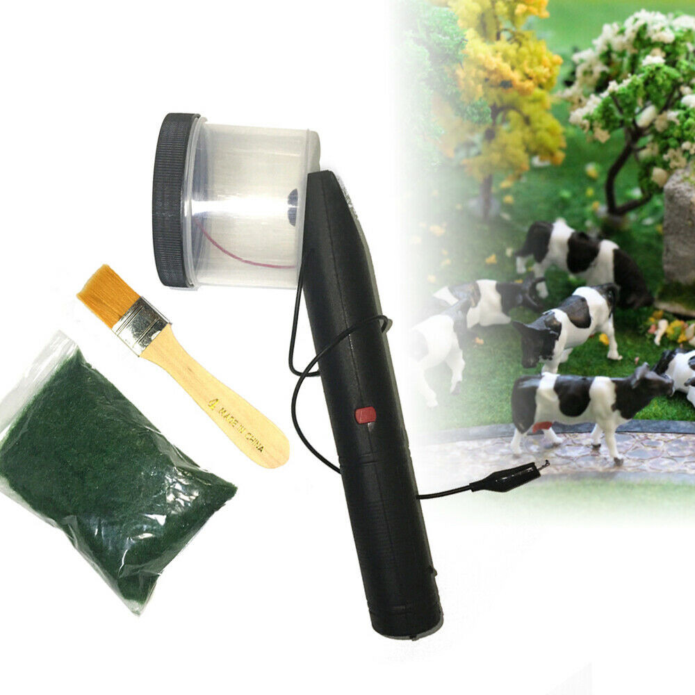 Model Scenery Landscap Hand held Static Grass Flock Applicator Advanced Diorama
