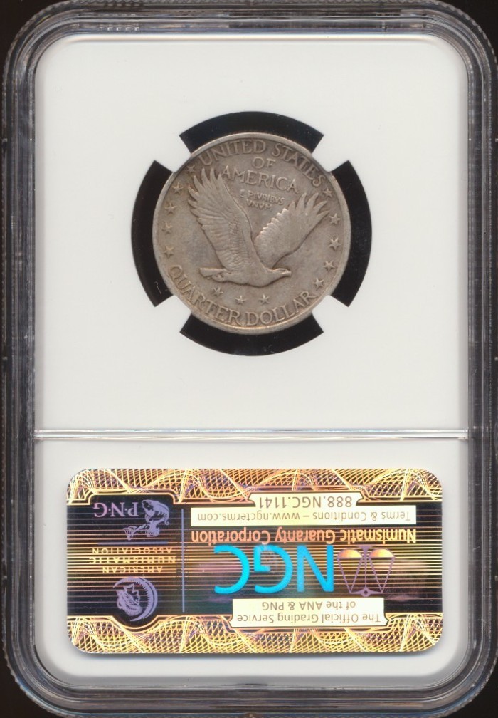 1921 Standing Liberty Quarter NGC VF 30