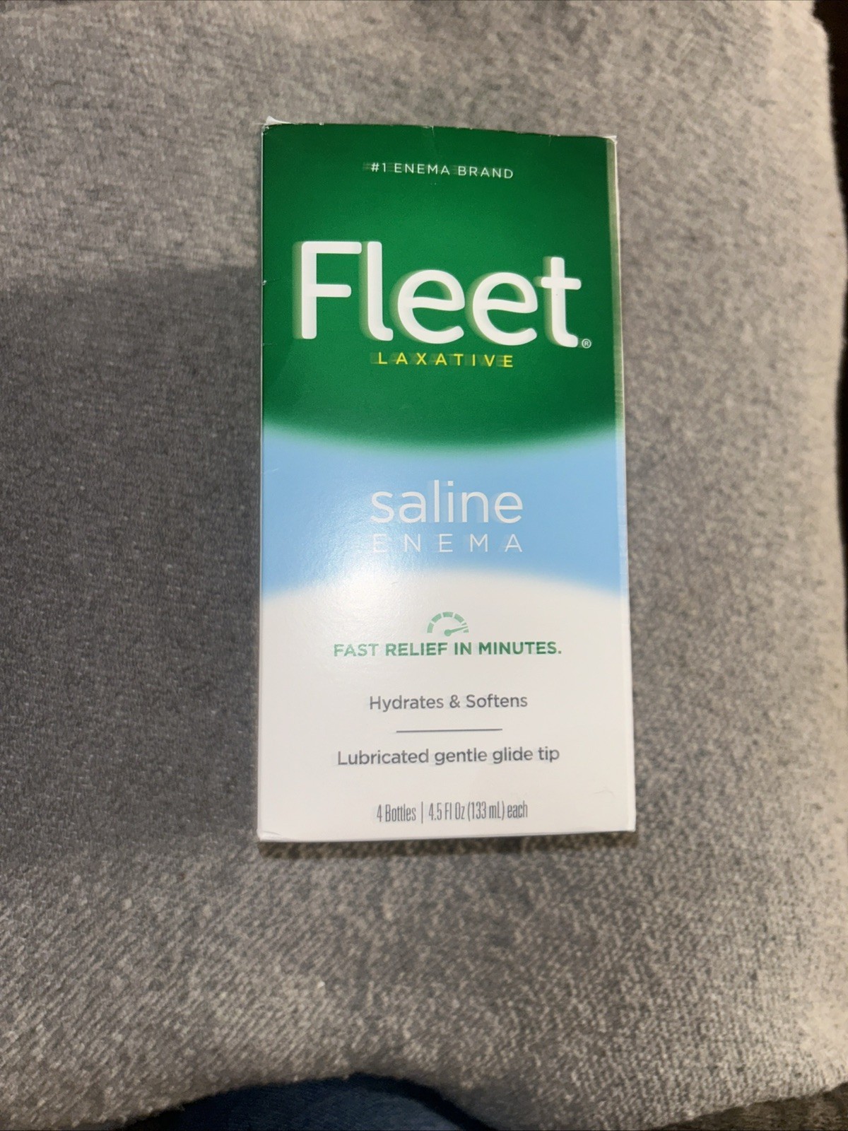 Fleet Enema 3 Bottles 4.5 each PACK of 4 (missing one)