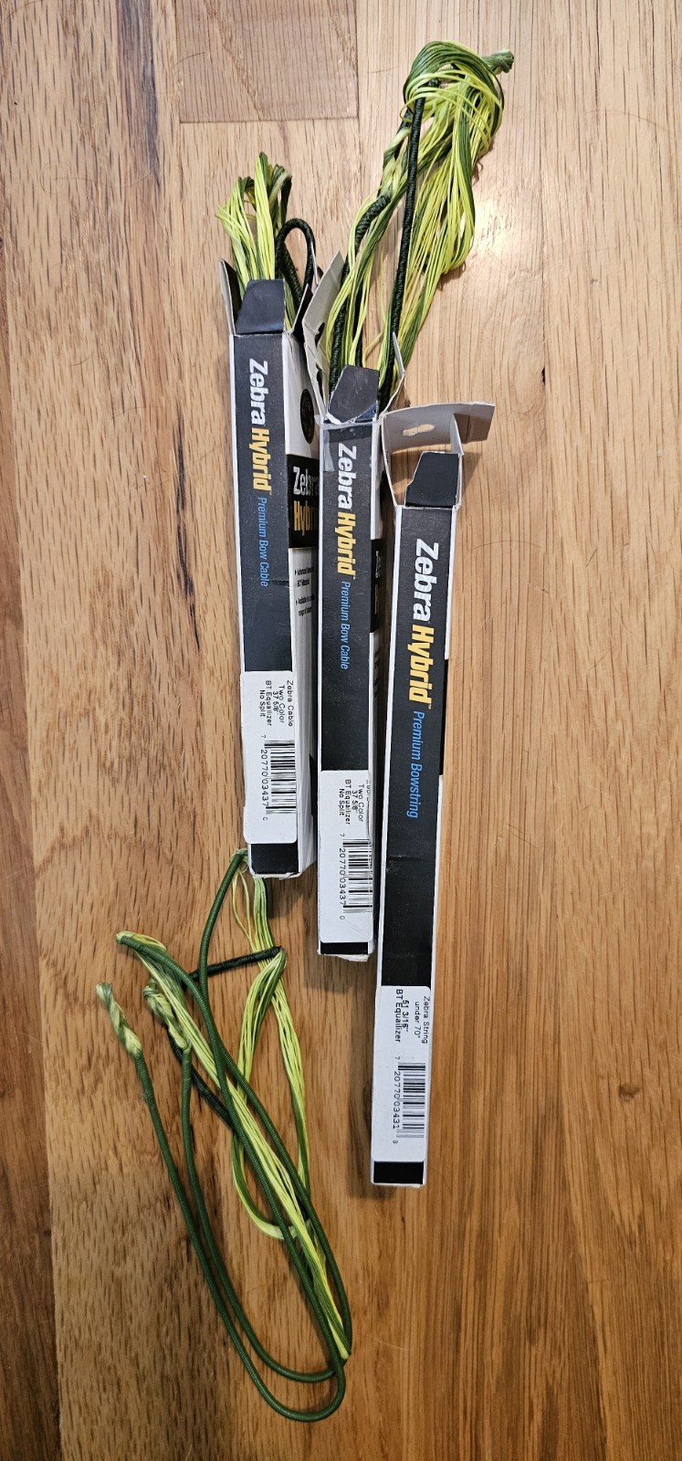 Bowtech Equalizer Zebra Hybrid String 51 3/16" & (2) Cables 37 5/8"