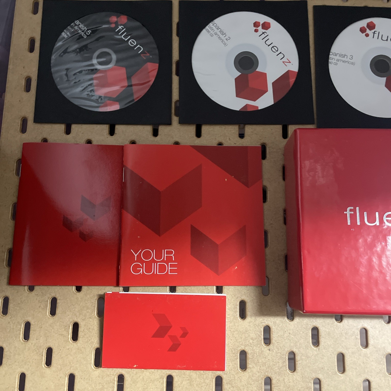 FLUENZ Language Learning Software Spanish Incomplete 5 DVD-Rom 4 Audio Cds