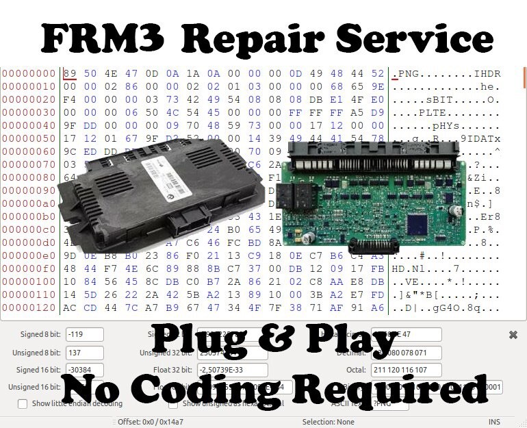 BMW FRM3 REPAIR SERVICE FOOTWELL Module E81 E82 E87 E88 E90 E91 E92 E93 E70 E71